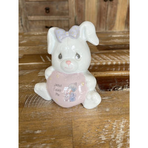 Precious Moments “Jesus Loves Me” bunny bank